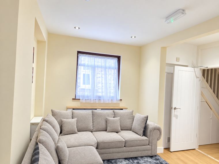 The lounge at Grange House